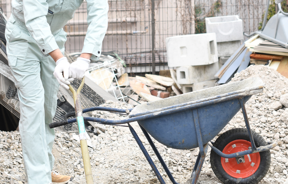 「土木・建築工事請負」の作業イメージ